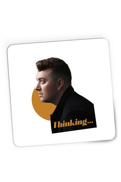 OEM Mousepad Gaming Sam Smith Award Thinking Singer American Great, 21x19 см