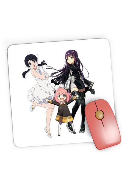 OEM Mousepad Gaming Twin Star Exorcists Animekage Power, 21x19 см
