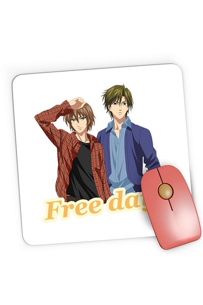 OEM Mousepad Gaming Prince of Tennis Shuusuke Kunimitsu Free Days Sports, 21x19 см