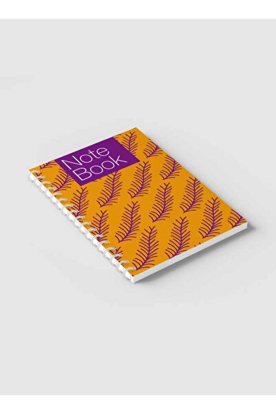 LOWHA دفتر ملاحظات حلزوني مع غلافين أمامي وخلفي صلبين بتصميم سلس