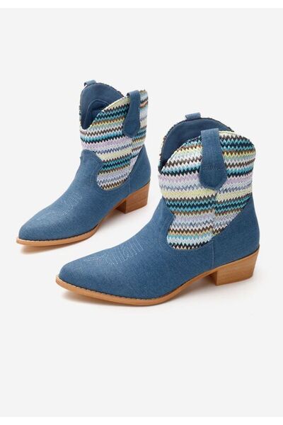 B T Shoes Ciocate dama Lusilda denim