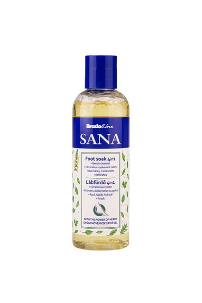 FLORİN Lotiune pentru baie, 4 in 1 - curatare si relaxare picioare obosite, 200 ml, BradoLine