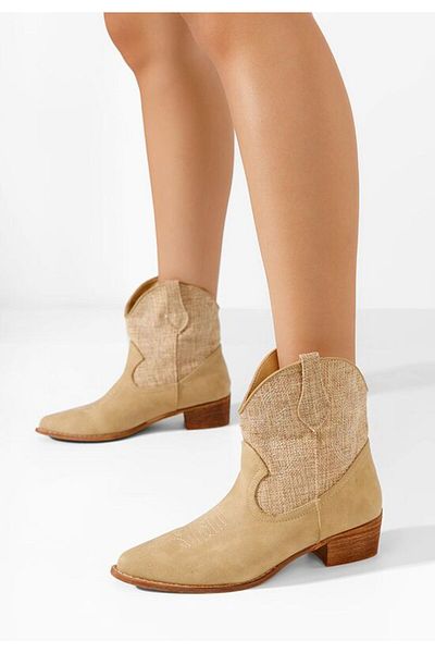 B T Shoes Women's boots Sista beige