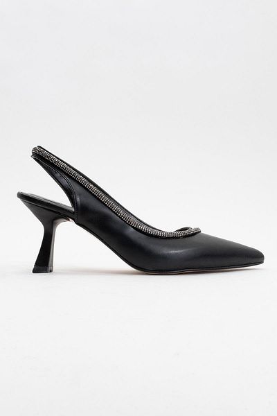CCWAY AYAKKABI Women's Casual Shoes BLACK SKIN