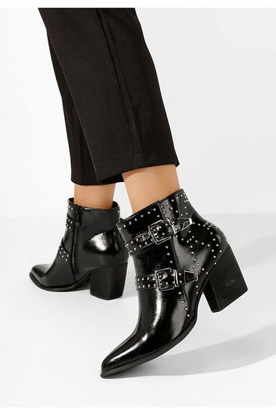 B T Shoes Black Hazara women's shoes
