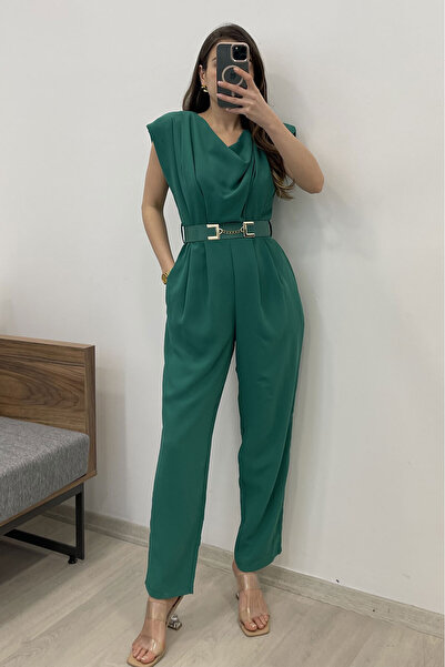 Nazline Γυναικεία φόρμα με λεπτομέρεια με επένδυση και τσέπες