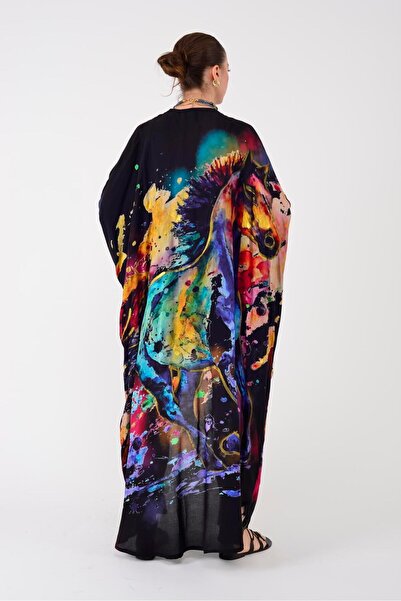 Park Moda AN4013 KIMONO DETALIAT HORSE SIM