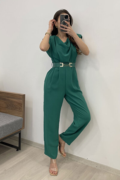 Nazline Γυναικεία φόρμα με λεπτομέρεια με επένδυση και τσέπες