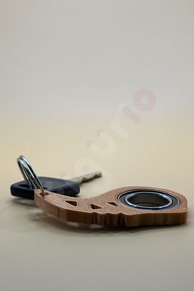 figurio Bronze Keyrambit Keychain / Rotatable Keychain