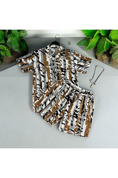 dehaine Men's Summer Set, Shorts and Shirt, 13275