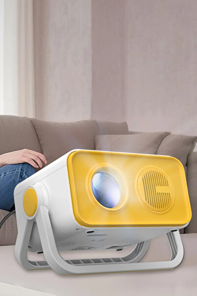 Fogy PJ05 4K Taşınabilir Android Projeksiyon Wifi 6 Destekli Akıllı Sinema Projektör