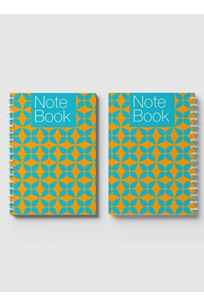 LOWHA دفتر ملاحظات حلزوني مع غلافين أمامي وخلفي صلبين بتصميم سلس