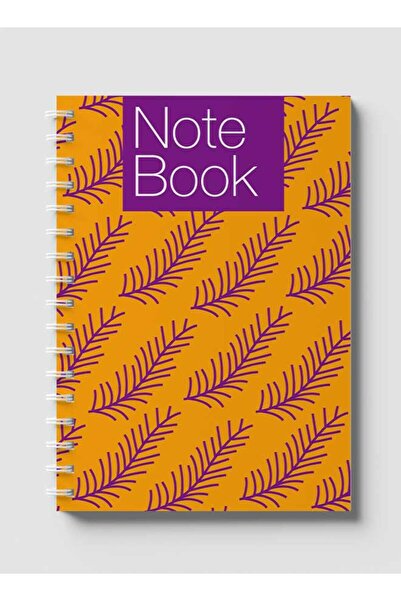 LOWHA دفتر ملاحظات حلزوني مع غلافين أمامي وخلفي صلبين بتصميم سلس