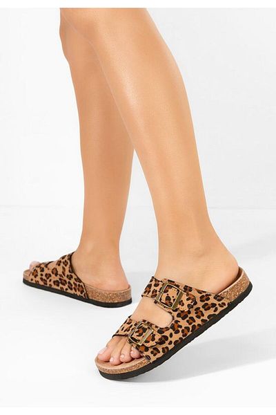 B T Shoes Women's slippers Vanasia leopard