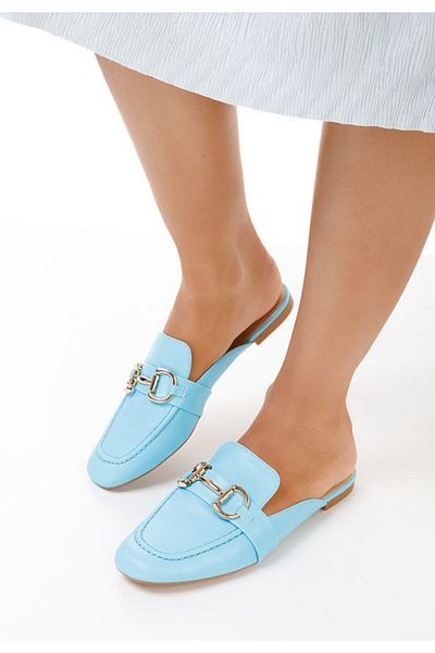B T Shoes Saboti dama eleganti Terrine bleu