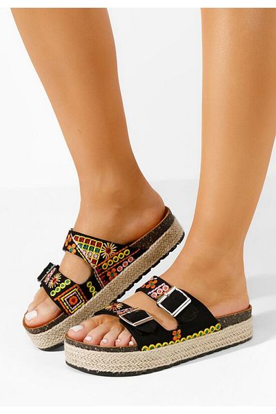 B T Shoes Women's slippers Jeanette V2 black