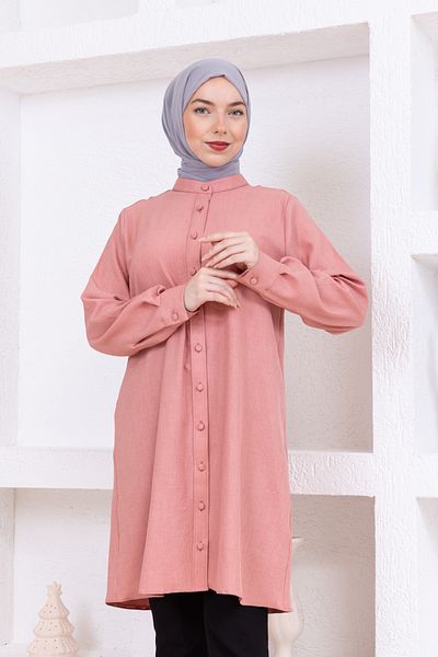FİDEY Linen Tested Tunic