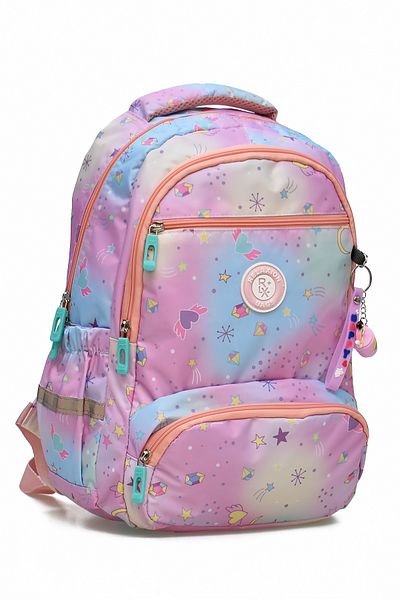 ELATAE Children's 3-Piece School Set Primary School Bag & Thermal Lunch Box & Pen Holder 1385