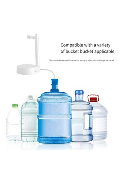 OEM Electric Tabletop Water Dispenser, White, USB Type-C Rechargeable