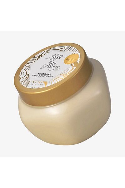 Oriflame Cremă hrănitoare pentru mâini şi corp Milk & Honey Gold