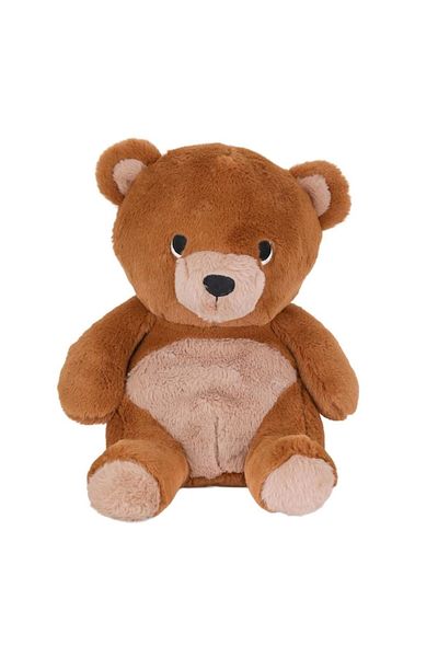 PRATİKOBA Bfs 3212 Plush Sitting Bear Brown -My Friend Toys