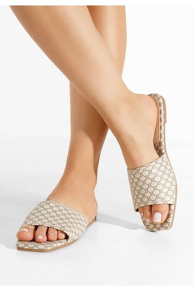 B T Shoes Women's slippers Ritta beige