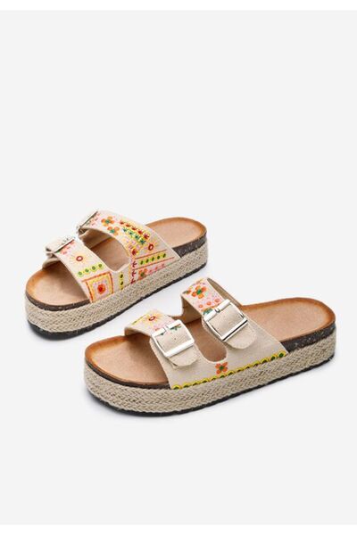 B T Shoes Women's slippers Jeanette V2 beige