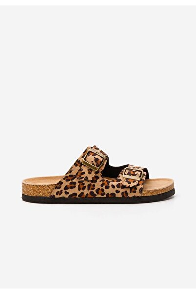 B T Shoes Women's slippers Vanasia leopard