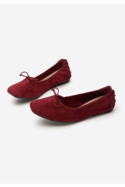 B T Shoes Balerini dama Amania V2 bordo