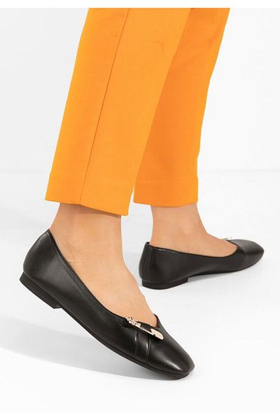 B T Shoes Balerini dama Georgetta negri