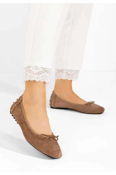 B T Shoes Balerini dama Amania maro
