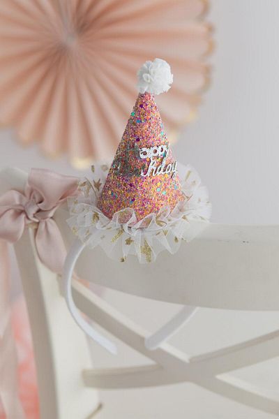 PİTABABY Birthday Concept Glitter Powder Sapka Tac