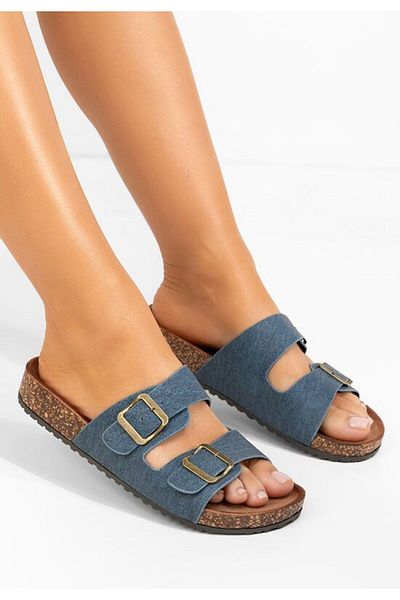 B T Shoes Papuci cu talpa groasa Janeti jeans