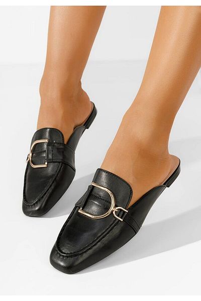 B T Shoes Saboti dama Migliara negri