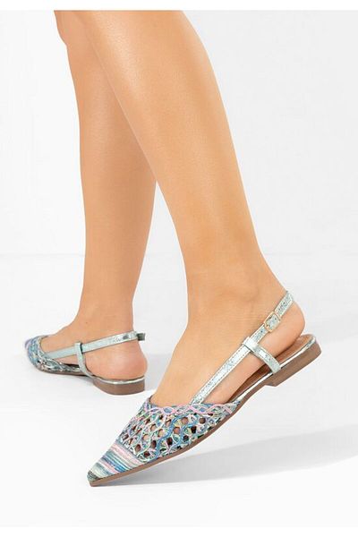 B T Shoes Balerini dama Elimonsa albastri