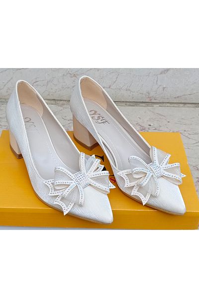uğurtek Thick Heel Evening Dress Women Shoes