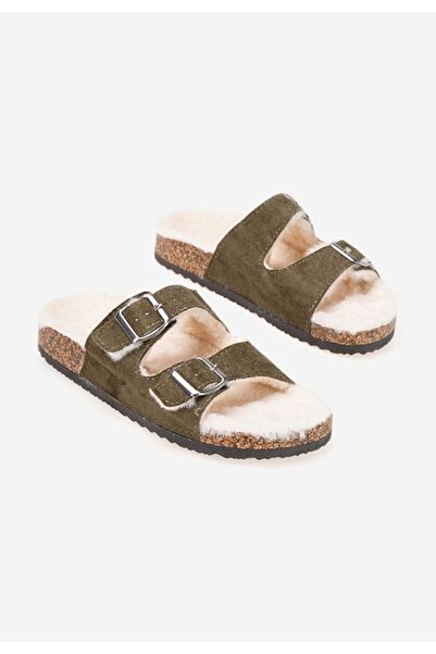 B T Shoes Women's slippers Testa khaki