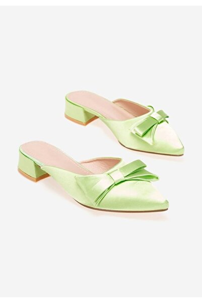 B T Shoes Elegant women's slippers Ellera lime