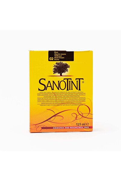 Sanotint كلاسيك 02 أسود بني 125 مل