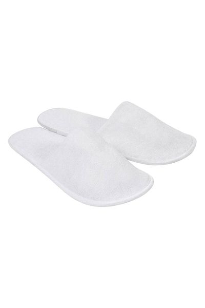 OEM Women's slippers, Cream white, One Size INTL
