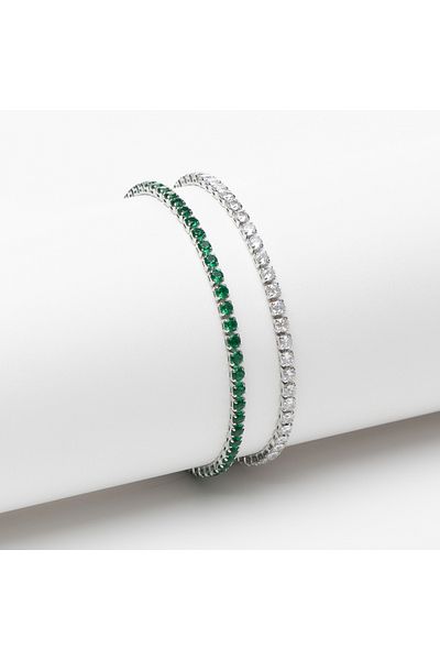 ElectraStore Set of 2 Zara Tennis Bracelets