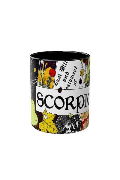 DUBLEMETRE Scorpio Printed Mug