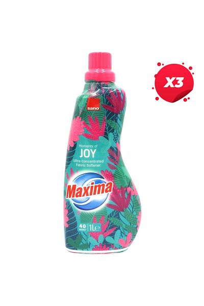 Sano X3 - ULTRA CONCENTRATED LAUNDRY CONDITIONER 1L MOMENTS OF JOY 40 WASHES