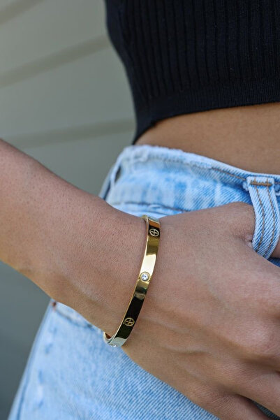 ElectraStore Luxury Glam LOVE + CUI Crystal Bracelet Set