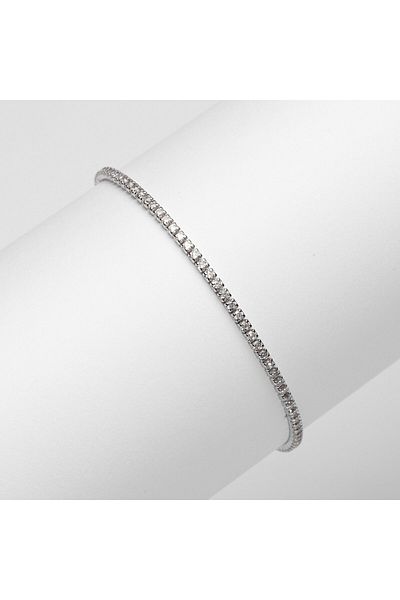 ElectraStore Silver Tennis Splendor Bracelet