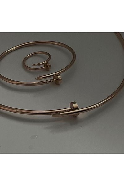ElectraStore Gold Plated CUI Model Jewelry Set