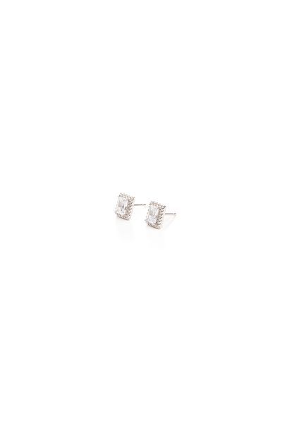 ElectraStore Brilliant Silver Earrings