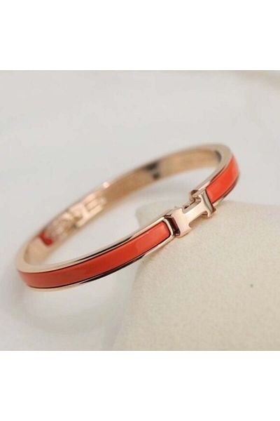 ElectraStore Thin Orange Hermina Bracelet