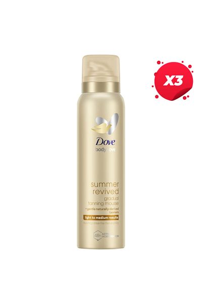 Dove X3 - SPUMA AUTOBRONZANTA 150ML LIGHT TO MEDIUM