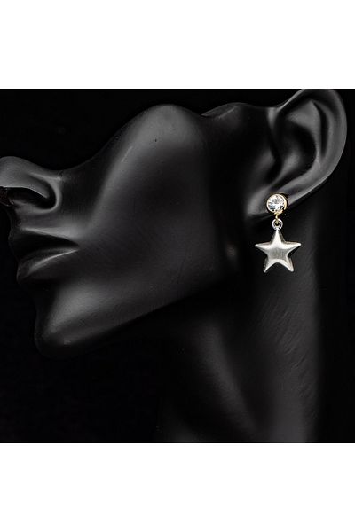 ElectraStore Lora Gold Plated Earrings